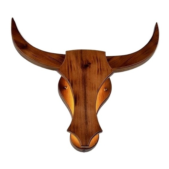 High Quality Polished Wooden Luxury Natural Buffalo Skull Nautical Style Craft for Home Decoration Wholesale Priced Agate