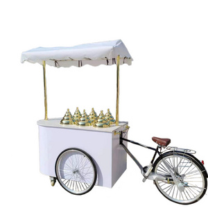 mehen ice cream sale cart with tricycle saving power