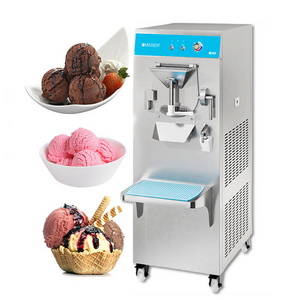 MEHEN M10E Hard Ice Cream Machine Maker Commercial Automatic Vending 100 Overrun Batch Freezer 20-40L/H Milkshake Machine /