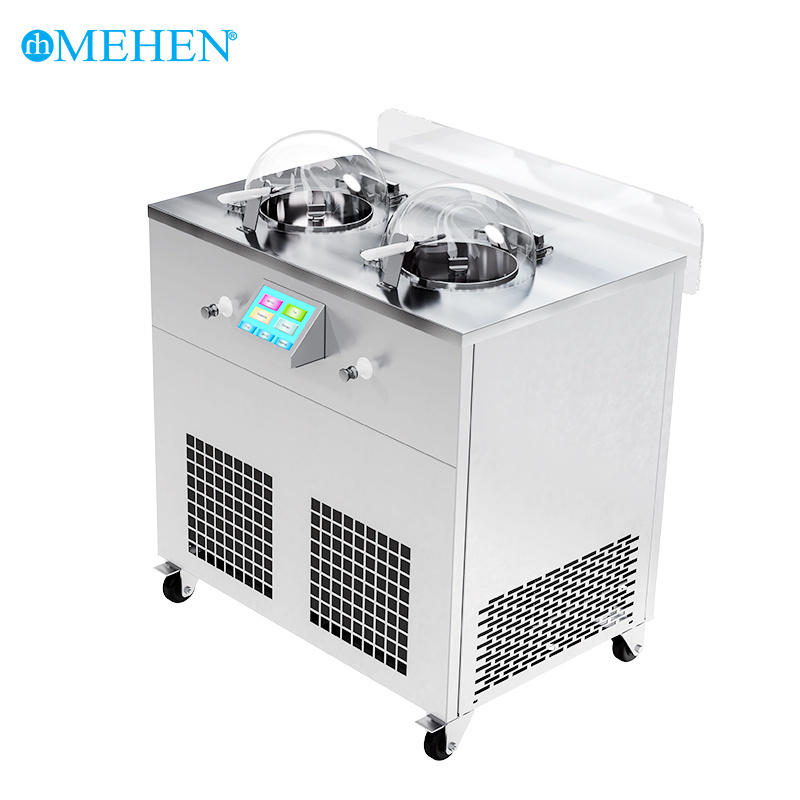 Continuous Churning Gelato Maker New Arrival 8 Pots Yogurt Machine Real Fruit Ice Cream Machine Yogurt Tub Making Machine R404