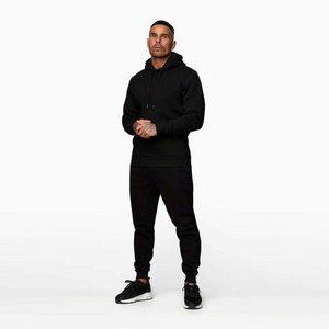 High Quality Sweatsuit Jogging Zipper Track Suit Set Tech Fleece Custom Logo Zip Hoodie Flared Stack Sweatpants Tracksuit Mens