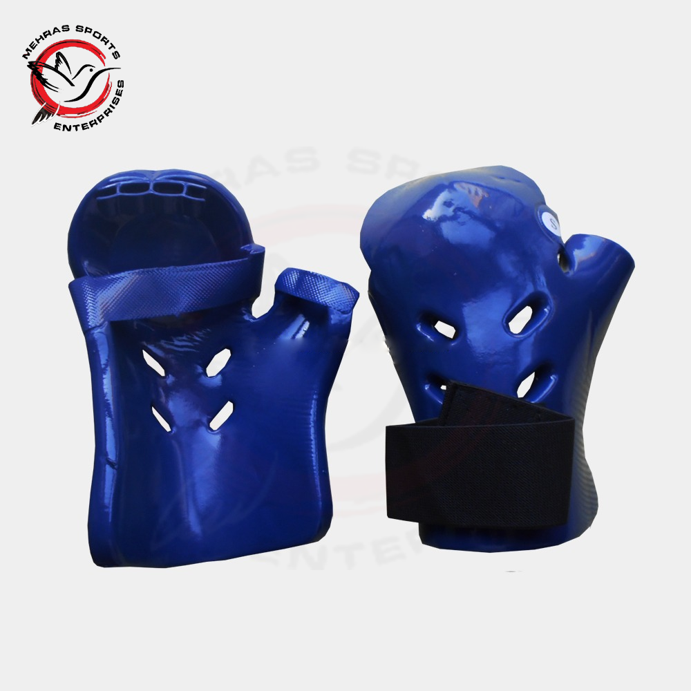 custom taekwondo dipped foam sparring glove protector ITF hand punch pads , foam sports gear