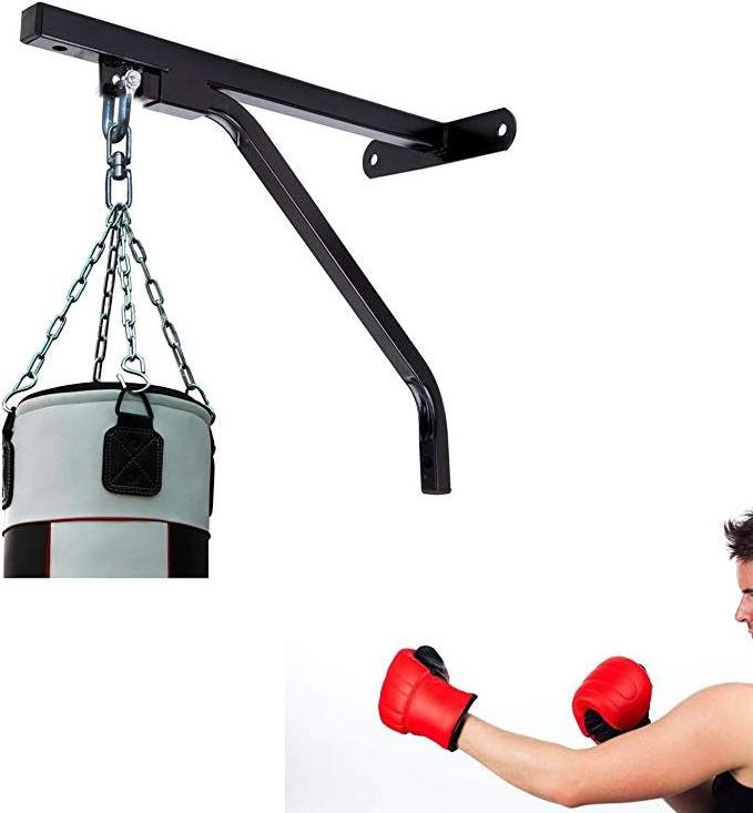 Steel Punch Bag Hanger Wall Mount Bracket Punching Hanging Stand Boxing Heavy Duty Standard