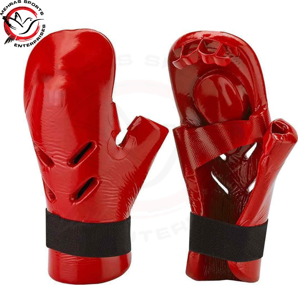 custom taekwondo dipped foam sparring glove protector ITF hand punch pads , foam sports gear