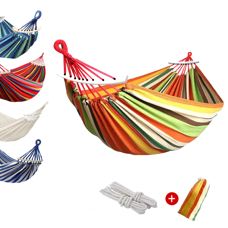 Hot Sale Waterproof Portable Outdoors Garden Baby Hammock Double Camping Hanging Swing Seat Chair