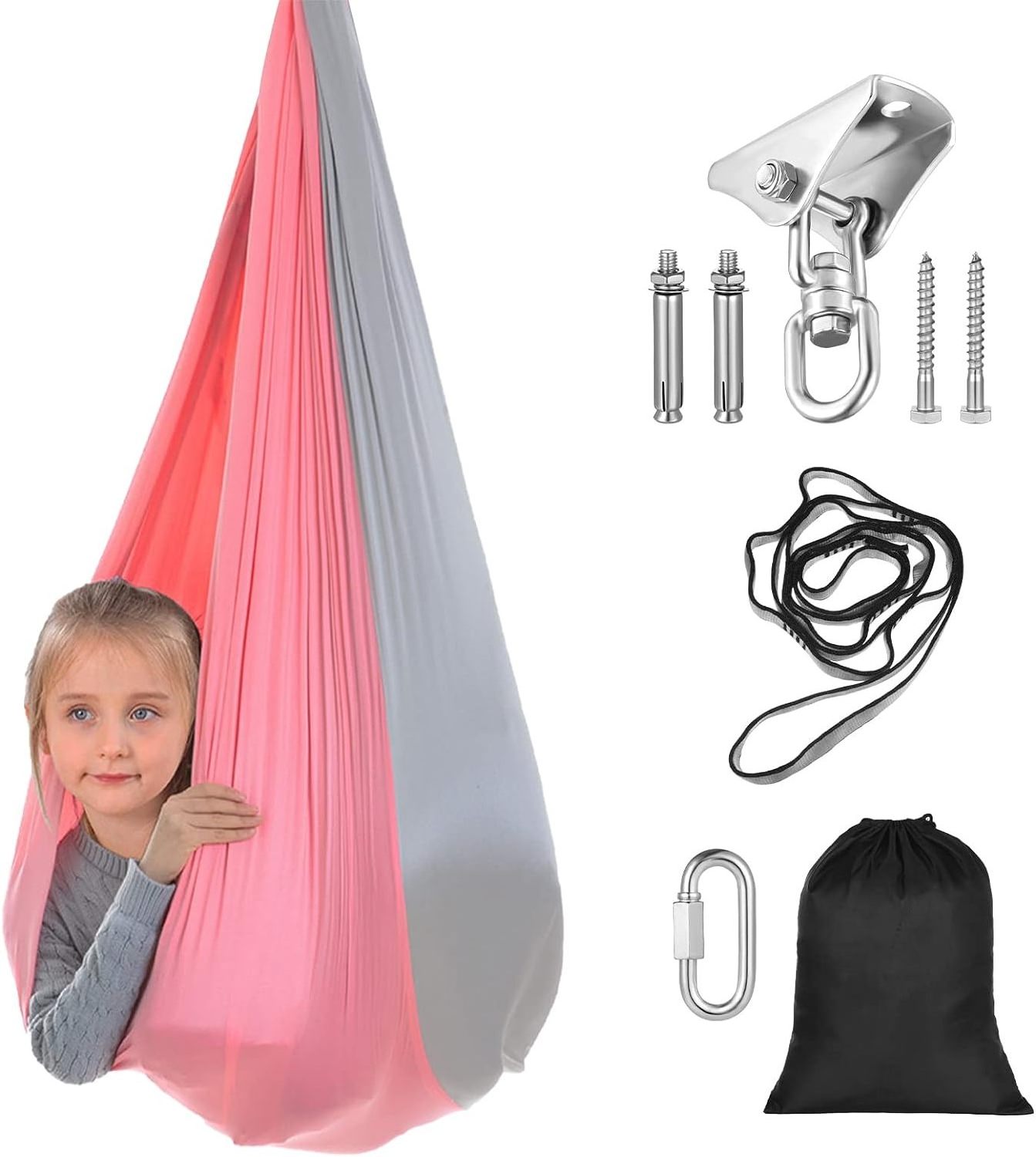 Sensory Swing Indoor Outdoor For Kids Therapy Swing Hammock For Child & Adult For Child Sensory Kids Swing