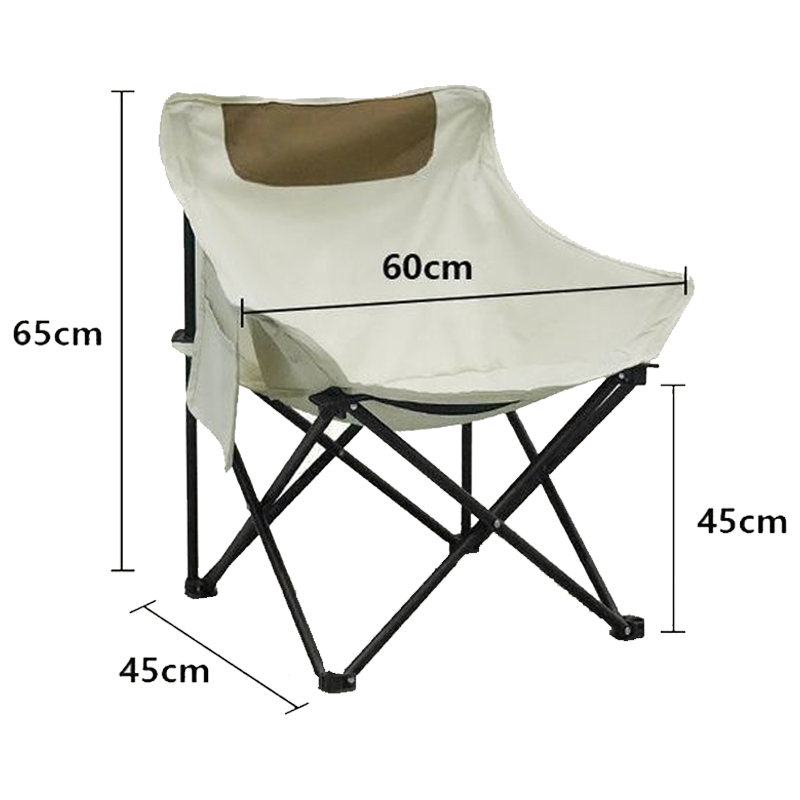 Custom Best Outdoor Folding Chair Lightweight Retract Beach Canopy Picnic Lazy Relax Foldable Chair For Camping Fishing Travel