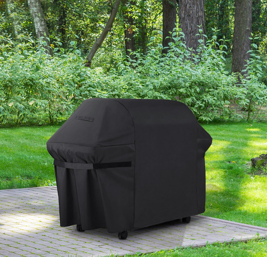 Custom 600D Heavy Duty Gas Steel Outdoor Waterproof Large Garden BBQ Lowes Grill Cover