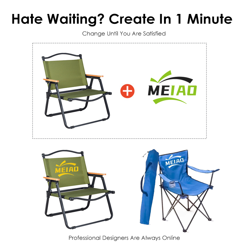 Wholesale Camping Portable Folding Outdoor Feeder Fishing Chair Lifetime Beach Chairs Kermit Chair