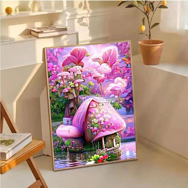 5D Diamond Painting Stitch Diamond Painting Kit Making Cross Stitch Arts Craft for Home Decor