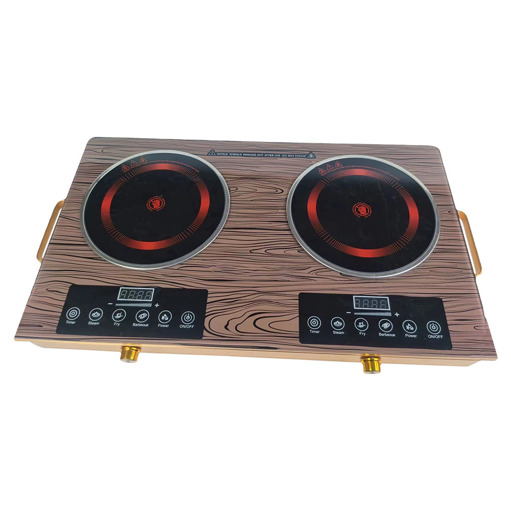 Electric Pottery Built-in 2 Burner Electric Ceramic Stove