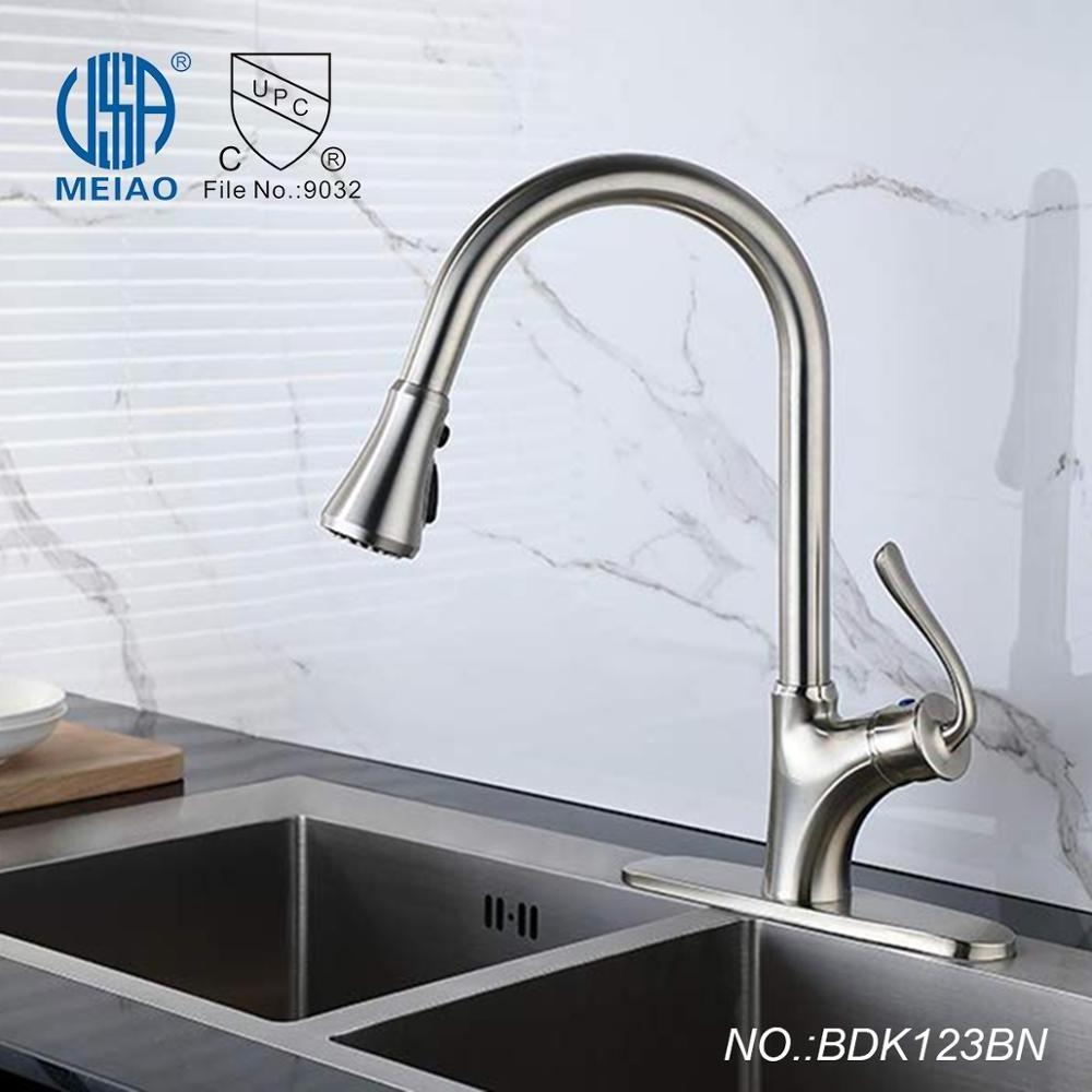 High Quality Brass Pull Out Cupc Kitchen Restaurant toilet Sink Faucet