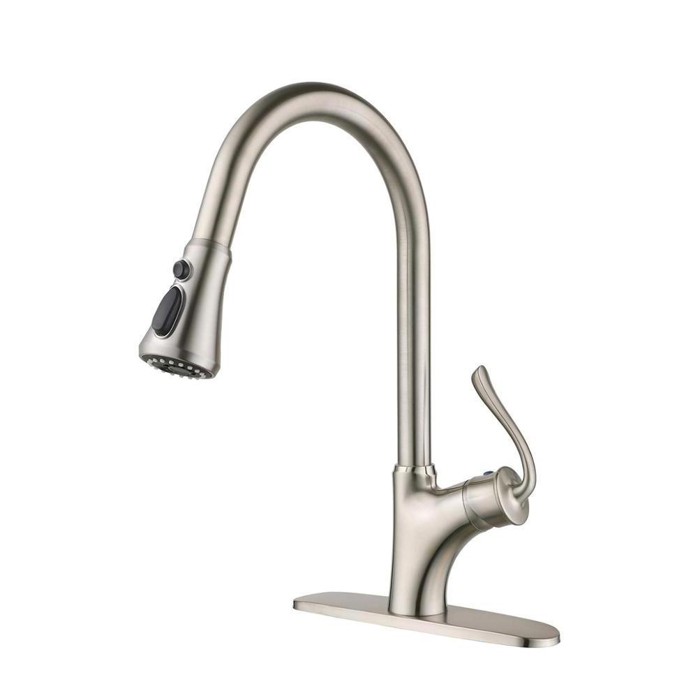 High Quality Brass Pull Out Cupc Kitchen Restaurant toilet Sink Faucet