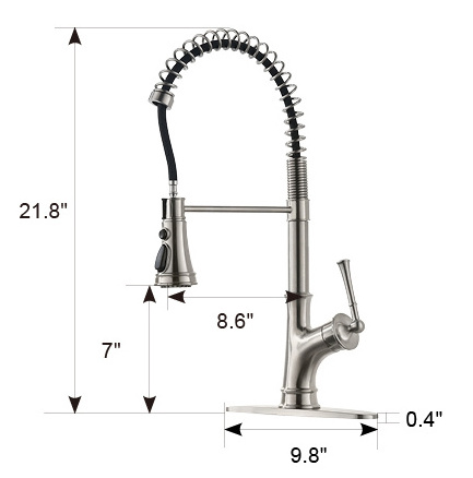 hot sell product Brass Pull Out Kitchen bathroom Sink Faucet