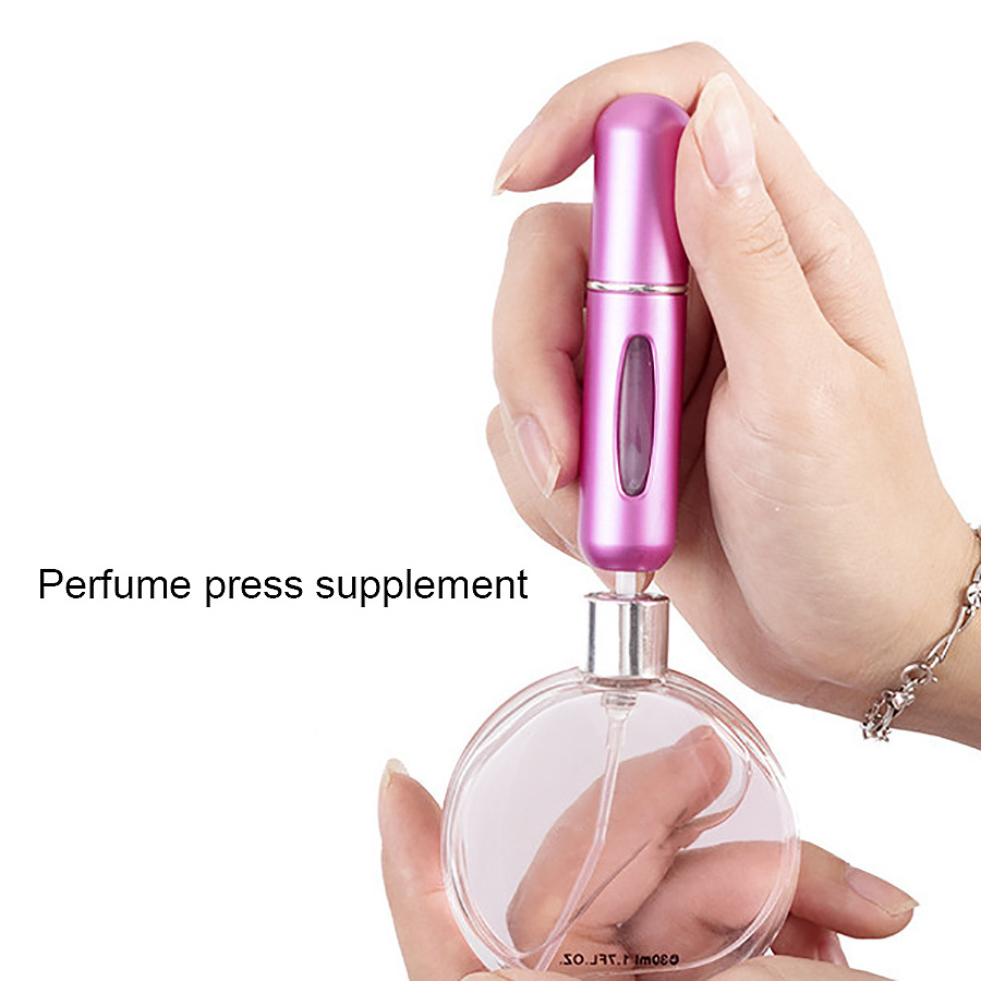 pink perfume bottle 5ml