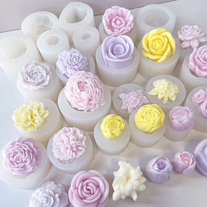 candle mould flower candle moulds silicone flower mould for candles