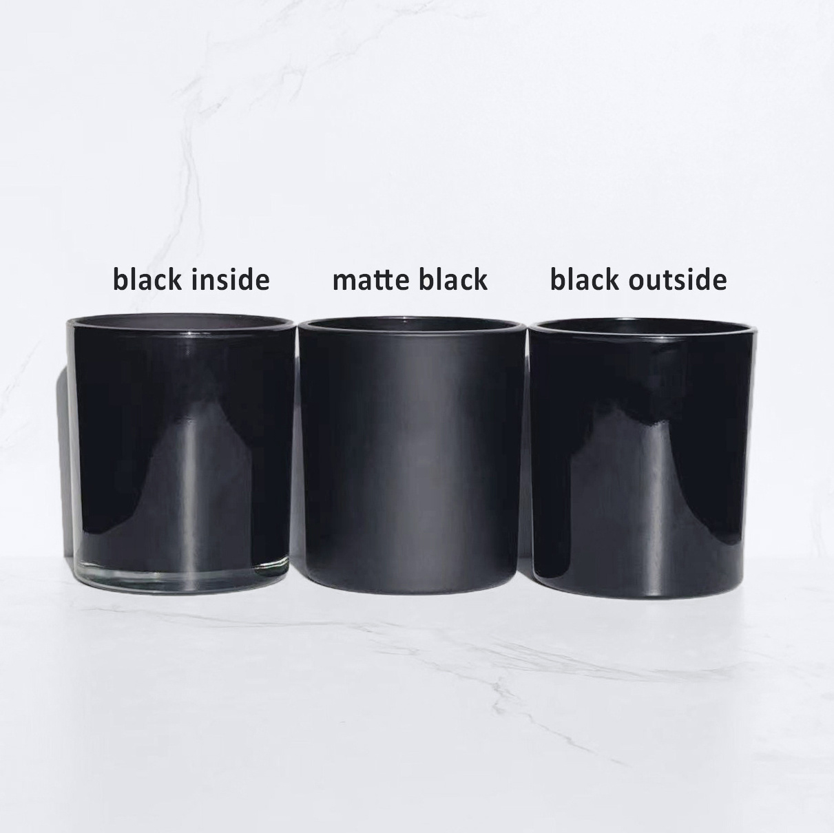 white black sublimation candle jar supplier supspeckled candle jar special candle jar with lid