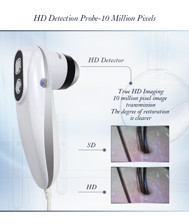 High Quality 15.5 Inch Scalp Detector Hair Test Analyzer Microscopic Skin Scalp And Hair Camera / Scalp Microscope Camera