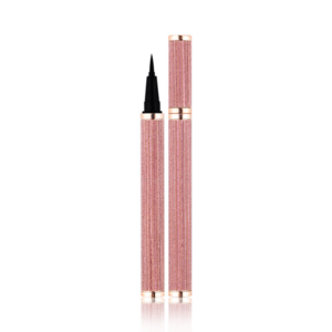 no logo pink striped eyeliner Vegan Eyeliner Pencils private label Black Packaging Waterproof writing fluently Eyeliner Glue Pen