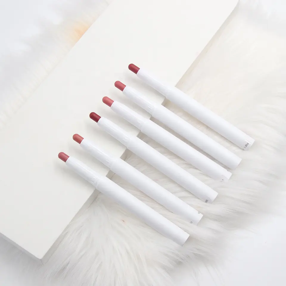 New 6 Colors Velvet Matte Lipsticks Pen Waterproof Long Lasting Sexy Red Lip Stick Makeup Lip Tint Pen Cosmetic