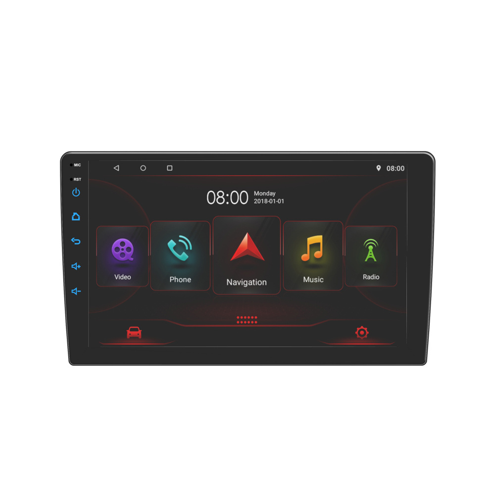 9 inch android car audio 2 din car audio stereo double din touch screen with reverse camera DVD android player