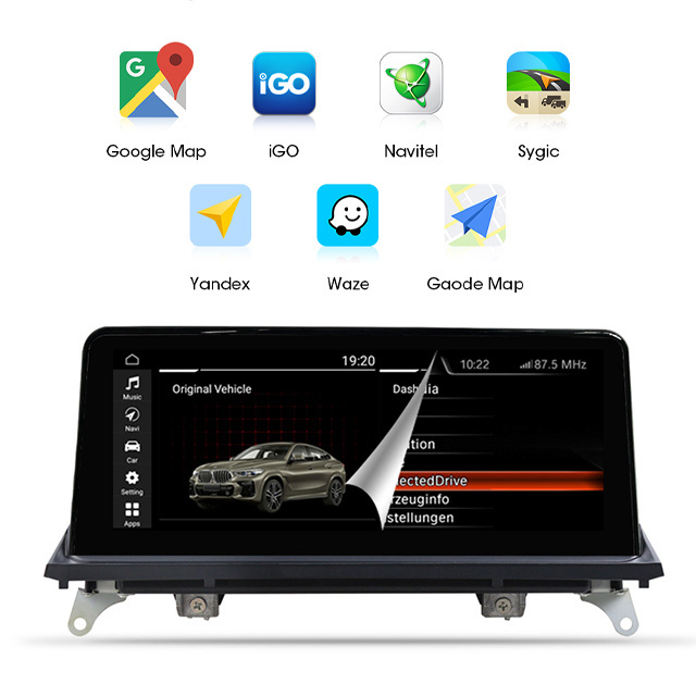 Best sale 10.25'' Android 12 Navi Screen E70 Car DVD  Radio Car Multimedia Player Android GPS Navigation for bmw