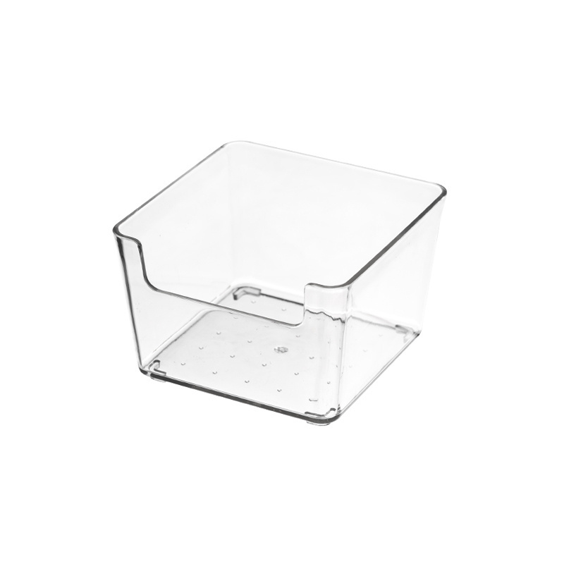 kitchen cutlery storage organizers desk stackable clear plastic acrylic drawer organizer tray