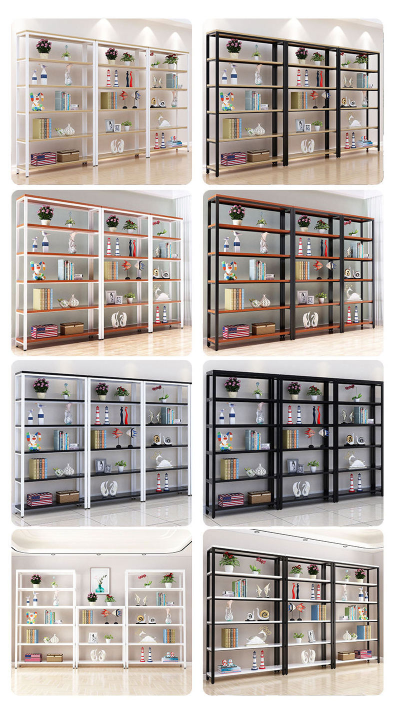 Meicheng Bookshelf Modern Custom Library Furnitures Bookcase Wooden Bookshelf For Living Room