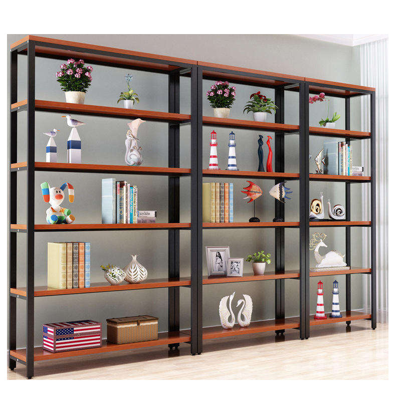 Meicheng Bookshelf Modern Custom Library Furnitures Bookcase Wooden Bookshelf For Living Room