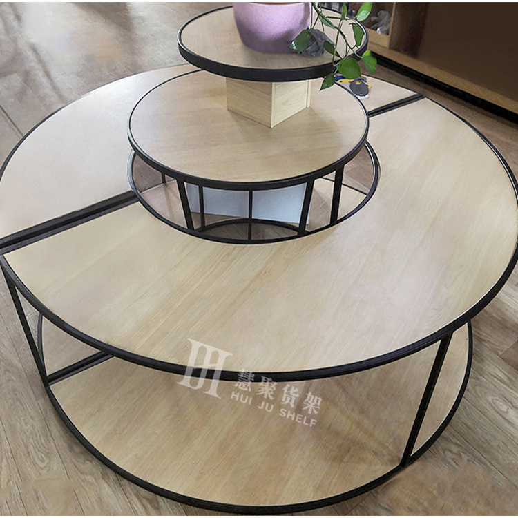 Meicheng Promotion Table Display Stands Shoes Display Rack For Retail Shop