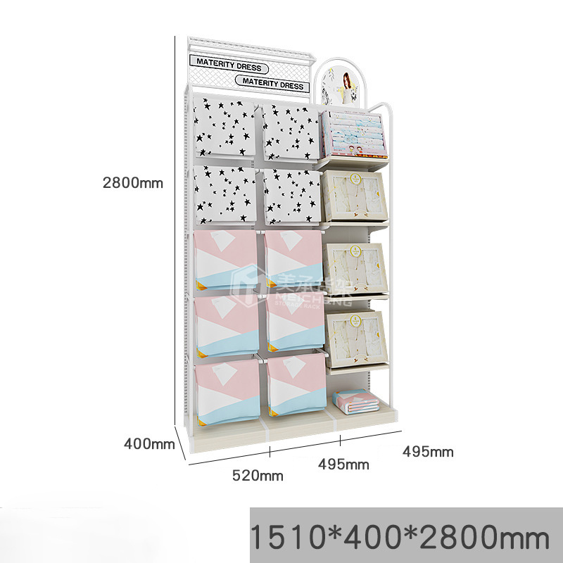 Meicheng Fabric Store Display Retail Towel Display Quilt Bed Sheet Display Stand Rack