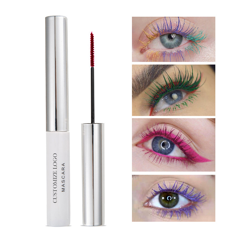 Wholesale Vegan 4D Fiber Mascara Curling Thick Long Lasting Waterproof Lengthening Eyelashes Mascara