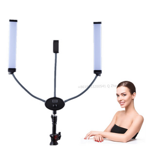 Two arms double arms light Professional Salon/Spa Eyelash Light Machine Beauty Instruments dual arm LED Lamp Eyelash Extensions