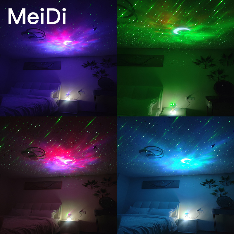 New Star Astronaut Projector light Remote control bedroom nightlight Space atmosphere light