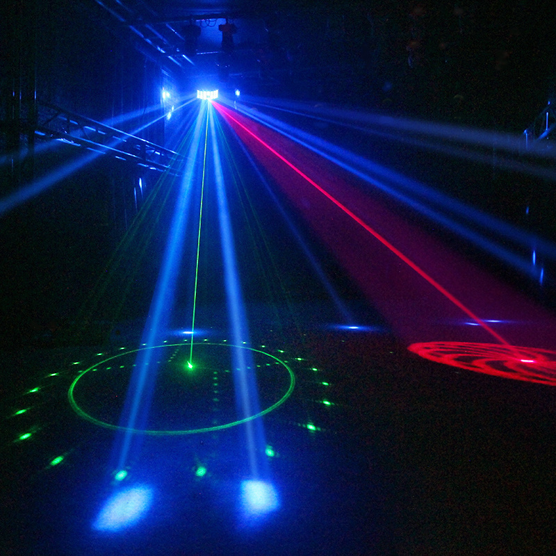 High power 2-in-1 LED Derby Butterfly Laser Bar DJ Disco Laser Stage Light chandelier