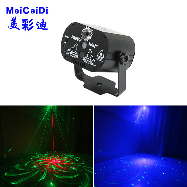 Best-selling Mini RGB laser projection lights Stage light shows, house parties KTV DJ LED disco lights