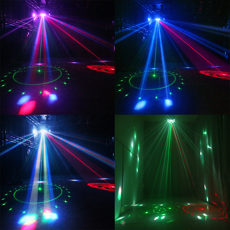 High power 2-in-1 LED Derby Butterfly Laser Bar DJ Disco Laser Stage Light chandelier