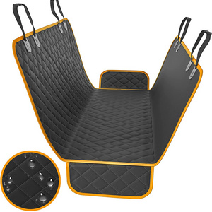 2024 new waterproof car after going out large, small and medium-sized dog seat car seat pet safety seat cushion