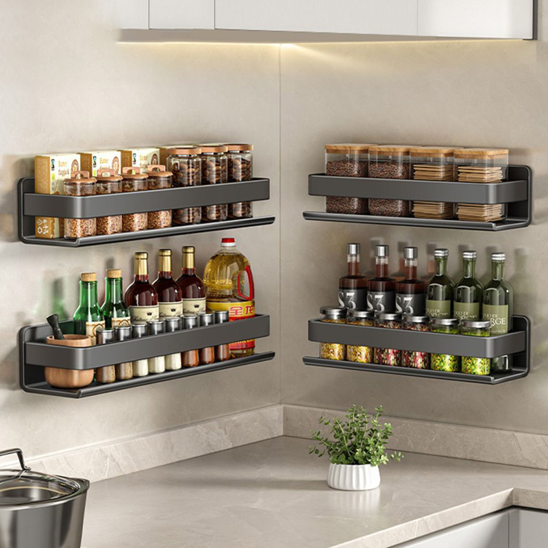 Factory Wholesale Kitchen Storage Rack Metal Shower Shelf Kitchen Storage Rack Holder Storage Kitchen Gadgets Tool Rack Stand