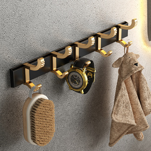 Shower Corner Shelf Wall Mounted Storage Organizer Rack Shampoo Bar Holder Bathroom Accessories Black Gold Mobile Clothes Hook