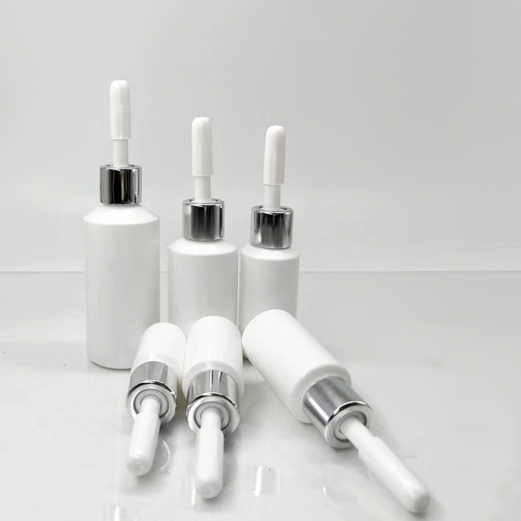 PE soft extrusion plastic ampere bottle serum drop bottle 3 ml 5 ml 7 ml 10 ml 15 ml 20 ml 30 ml with silver ring