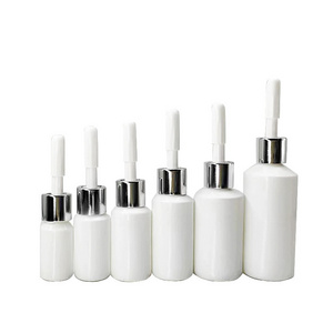 PE soft extrusion plastic ampere bottle serum drop bottle 3 ml 5 ml 7 ml 10 ml 15 ml 20 ml 30 ml with silver ring