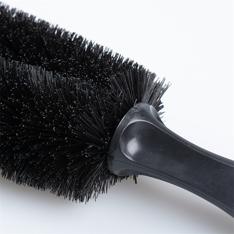 High quality car detailing tire brushes tire cleaning brush for car care