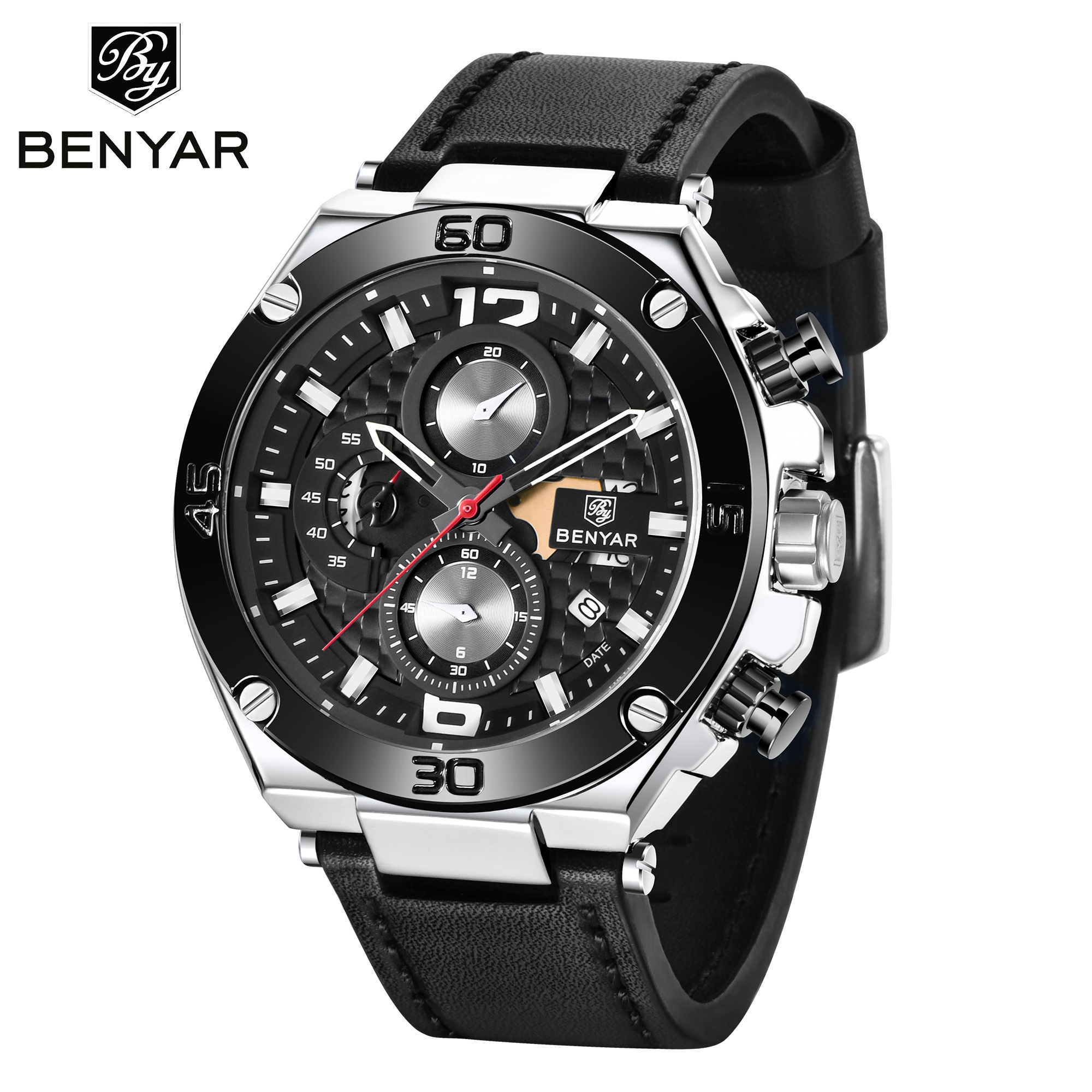 BENYAR 5151 watches men wrist luxury sport army Chronograph Waterproof Wristwatch jam tangan original