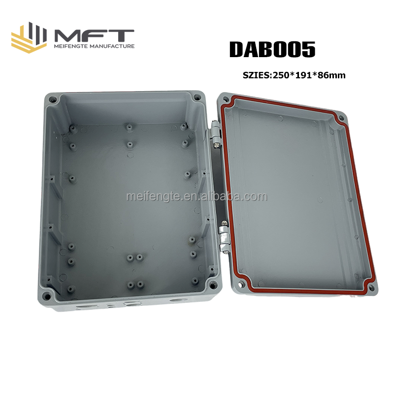 250*191*86mm Weatherproof Outdoor Projector ADC12 Aluminium Die Casting Enclosure for electronic components