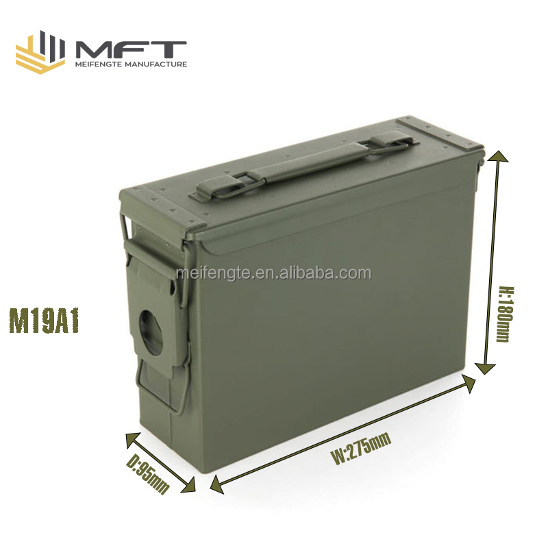 M19A1 30cal steel storage Ammunition Container ammo box ammo can