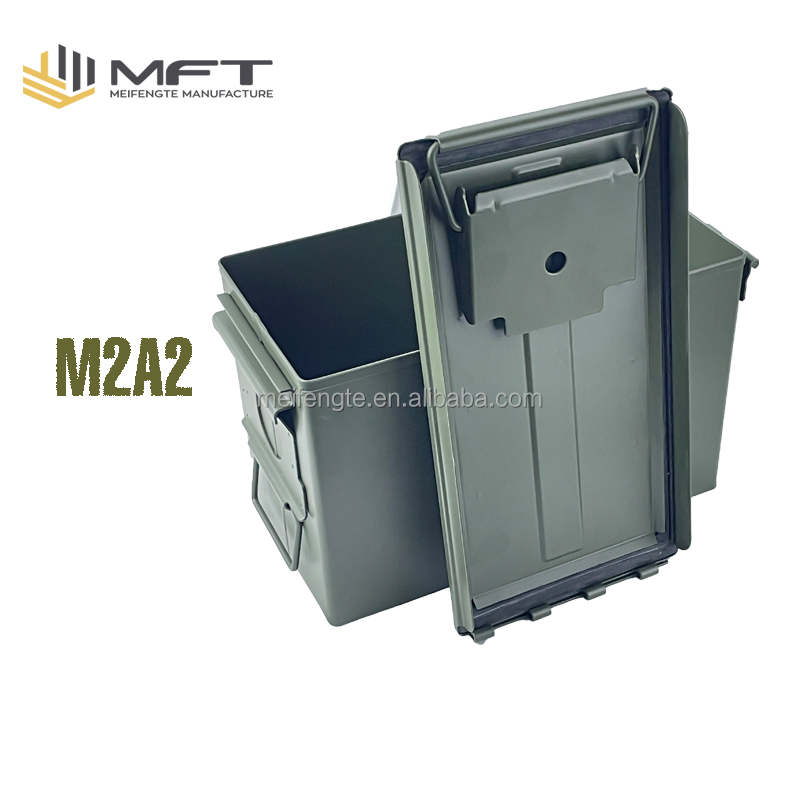 Wholesale Ammo Can Model M2A2 Brand New 50 Cal Tactical Lockable Metal Waterproof Ammo Storage Box Ammo Cans