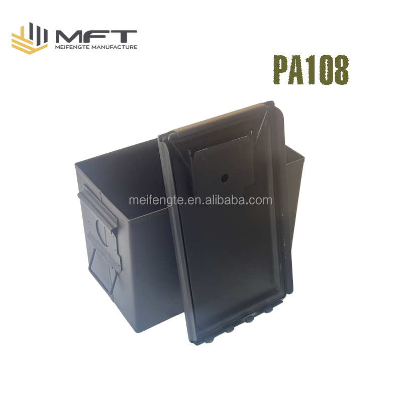 PA108 Ammo case steel waterproof metal Fat50 Metal Ammo Box Ammunition Ammo Can