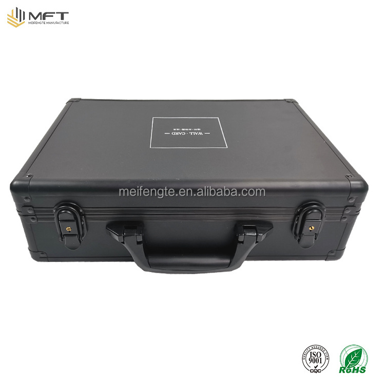 large demand in global market excellent product durable secure locking black aluminum display tool case for exhibition