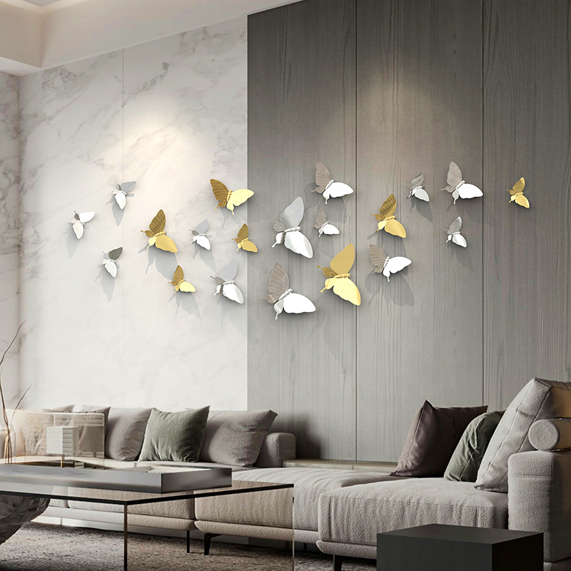 Home Wall Hanging Decor Butterfly Wall Art Decoration For Living Room